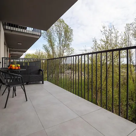 Apartman Wieniawskiego With Balcony Stacja Estate By Renters Łódź