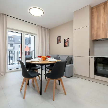 Wieniawskiego With Balcony Stacja Estate By Renters
