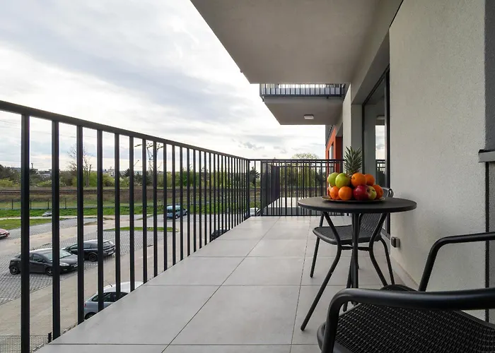 Wieniawskiego With Balcony Stacja Estate By Renters Lejlighed Łódź
