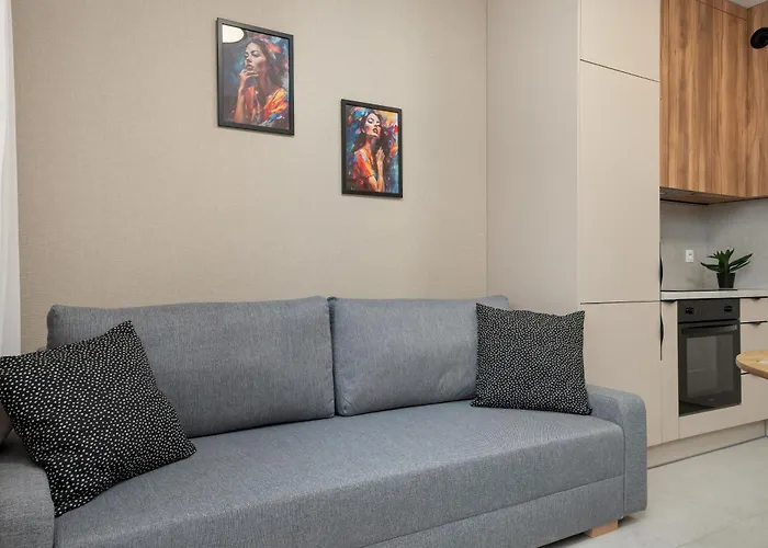 Wieniawskiego With Balcony Stacja Estate By Renters * Лодзь