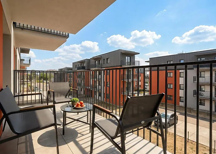 Wieniawskiego With Balcony Stacja Estate By Renters Lejlighed Łódź